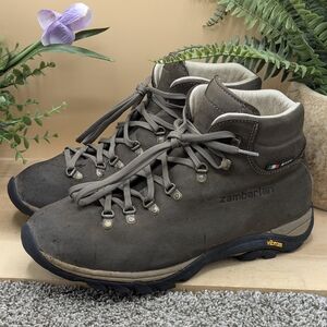 Zamberlan Brown Suede Mens Size 11H Hiking Boots Outdoor Climbing Walking